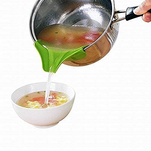 Divik Divik Silicone Slip On Pour Spout For Pots Pans Bowl Jars And other Kitchen Tool 1Pcs - Image 1