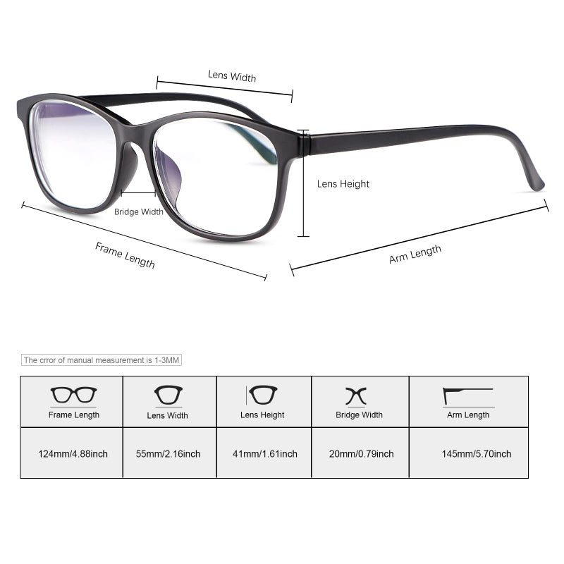 YIMI Photochromic Nearsighted Distance Glasses Spring Hinge Anit UV For Men Women Negative Power Retro Myopia Glasses (Black, -1.75, multiplier_x) - Image 3
