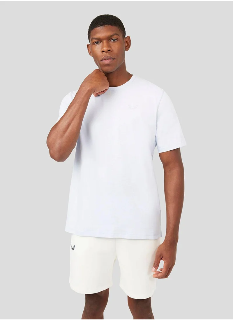 CASTORE Men'S Embroidered Logo T-Shirt - Ice Blue