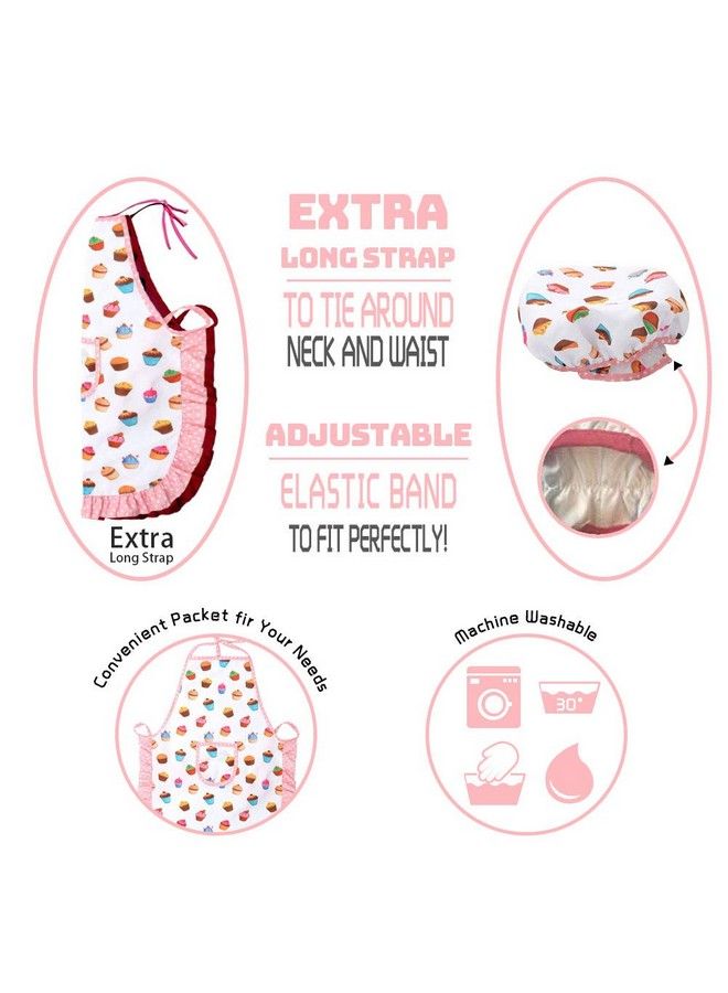 3 otters Kids Cooking And Baking Chef Set Kids Chef Role Play Costume Set Cooking Toys For Kids Ages 3 12 Kid Chef Apron & Accessorie - Image 5