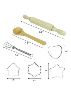 3 otters Kids Cooking And Baking Chef Set Kids Chef Role Play Costume Set Cooking Toys For Kids Ages 3 12 Kid Chef Apron & Accessorie  - Image 4