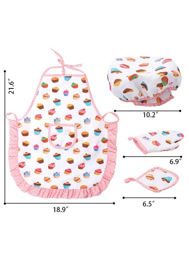 3 otters Kids Cooking And Baking Chef Set Kids Chef Role Play Costume Set Cooking Toys For Kids Ages 3 12 Kid Chef Apron & Accessorie - Image 3