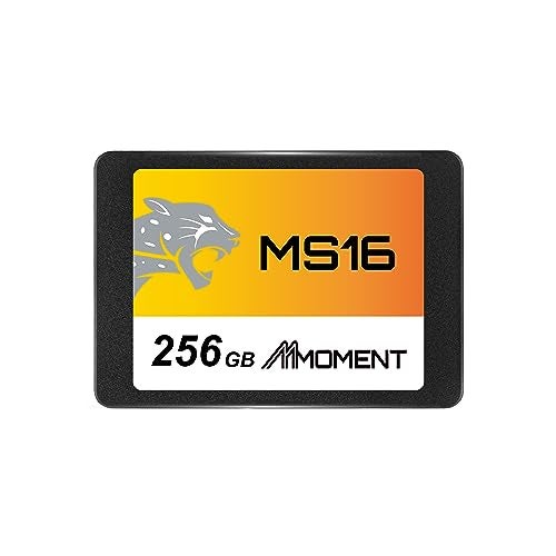 MMOMENT MS16 256GB 2.5 Inch SATA III 6 GB/s Internal Solid State Drive SSD (Read up to 550MB/s) Compatible with PC Desktop - Image 1