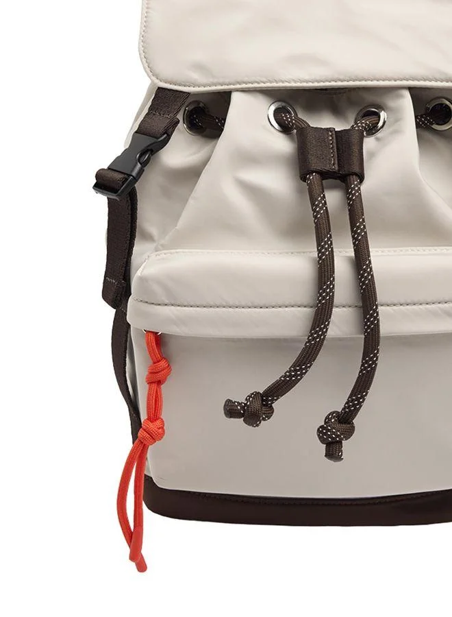Parfois White Nylon Backpack With Strap for Women | Best Price UAE