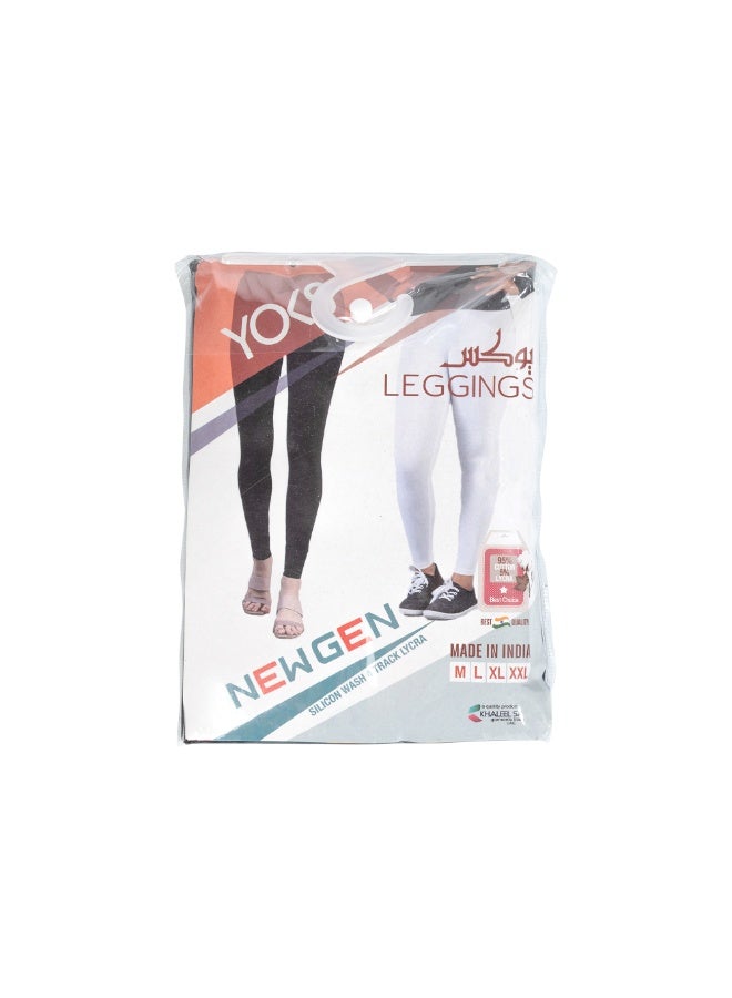 YOKS Women's Leggings Black (M) - Image 4