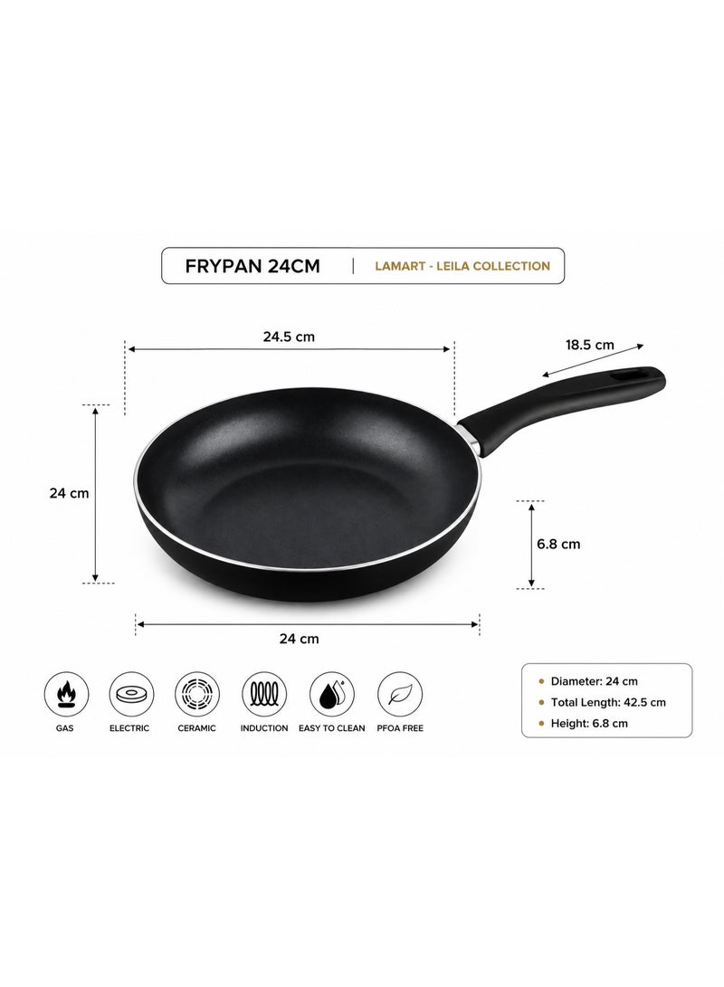 Lamart Aluminium Fry Pan Non-Stick 24 Cm - Image 3
