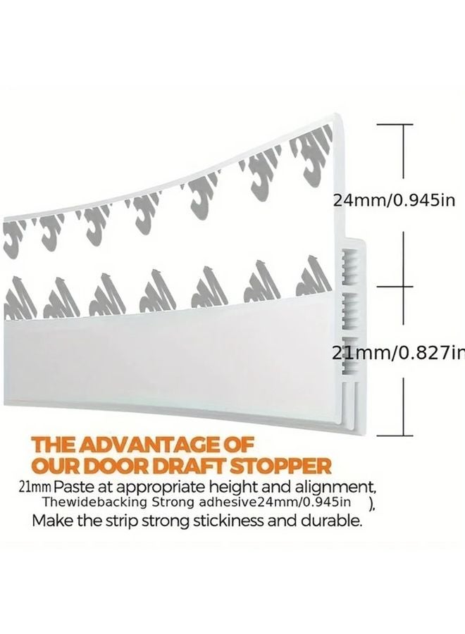 Brown Plastic Door Windshield Insulating Noise Reducing Baffle with Strong Adhesive Durable Energy Saving - Image 4