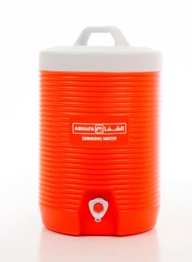 ASHAFA Water Cooler Orange/White 2 Gallon