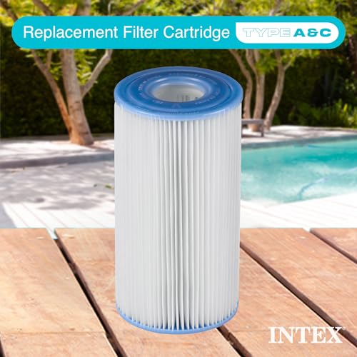 INTEX (Pack of 6) Intex 29000E/59900E Easy Set Pool Replacement Type A or C Filter Cartridge - Image 2