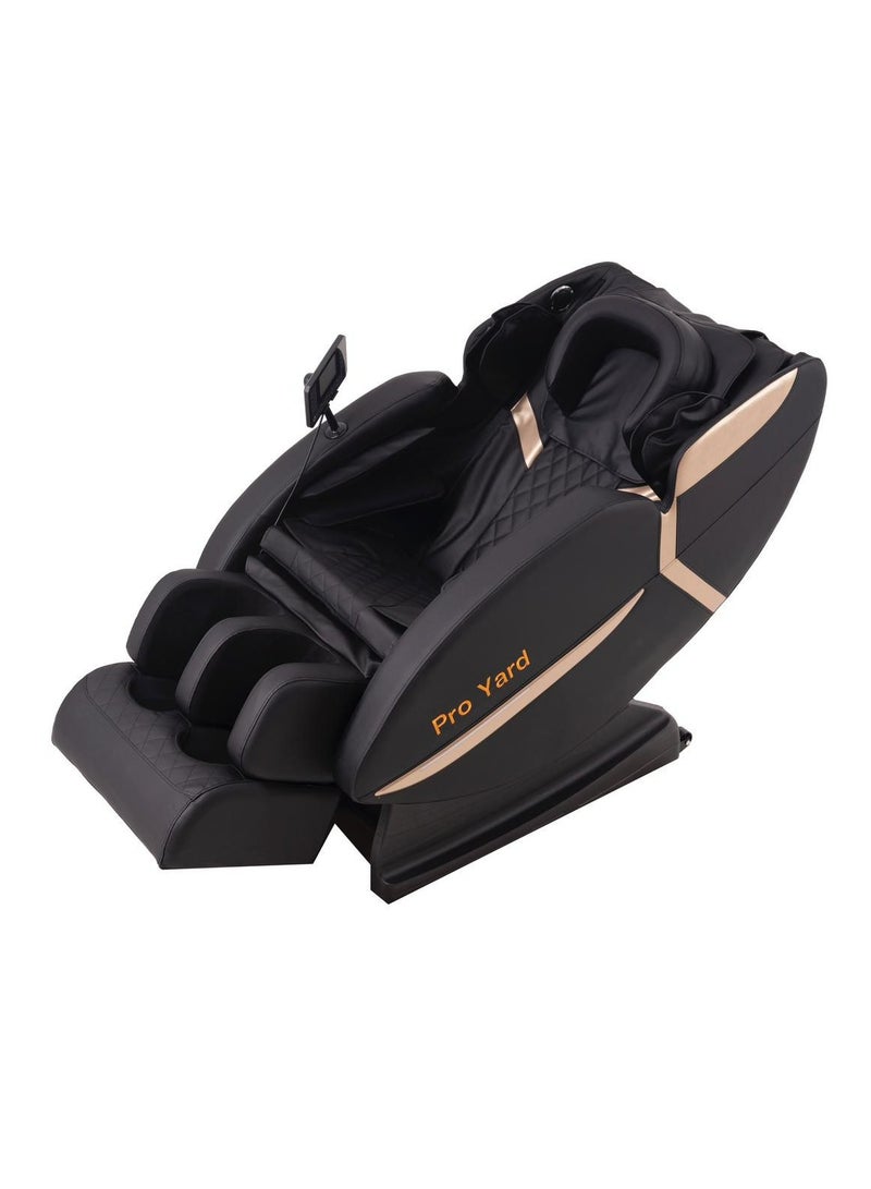 Pro Yard relaxation massage chair 3D black color - Image 2