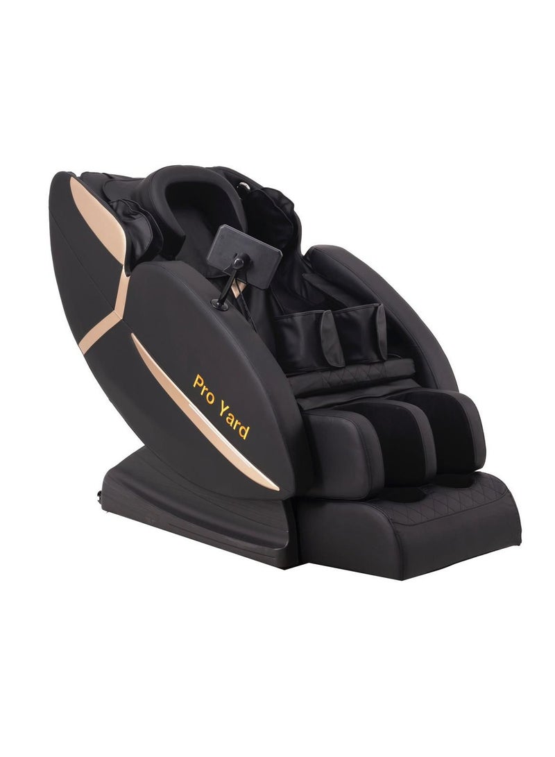 Pro Yard relaxation massage chair 3D black color - Image 3