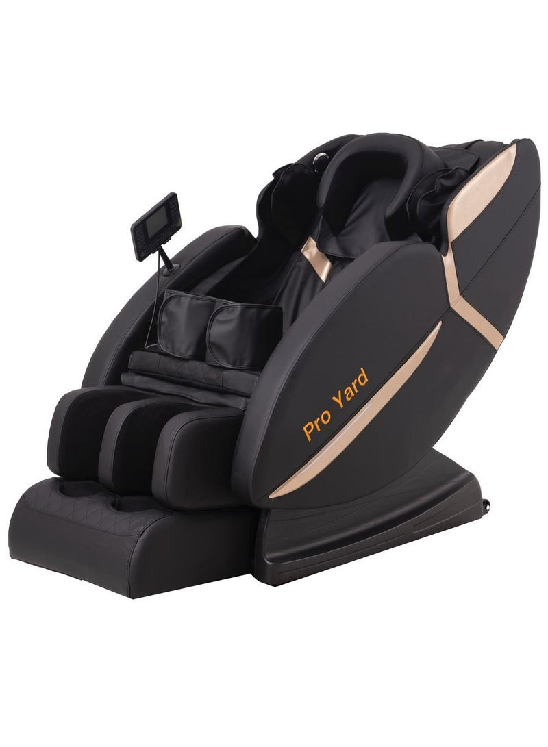 Pro Yard relaxation massage chair 3D black color - Image 4