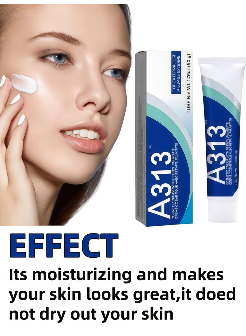 A313 Retinol Cream for Face - Anti-Aging Treatment, Skin Brightening & Hydrating - 50g | Suitable for Sensitive Skin | Reduces Wrinkles & Dark Spots - Image 1