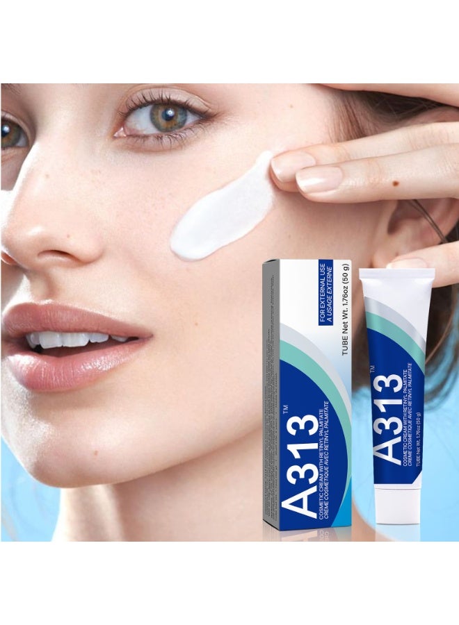 A313 Retinol Cream for Face - Anti-Aging Treatment, Skin Brightening & Hydrating - 50g | Suitable for Sensitive Skin | Reduces Wrinkles & Dark Spots - Image 3