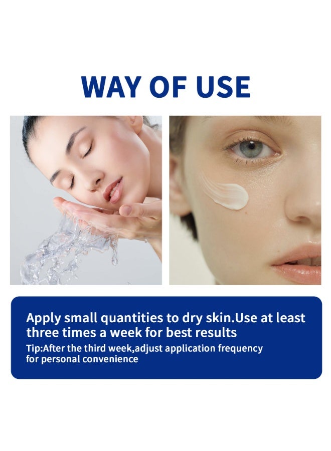 A313 Retinol Cream for Face - Anti-Aging Treatment, Skin Brightening & Hydrating - 50g | Suitable for Sensitive Skin | Reduces Wrinkles & Dark Spots - Image 4