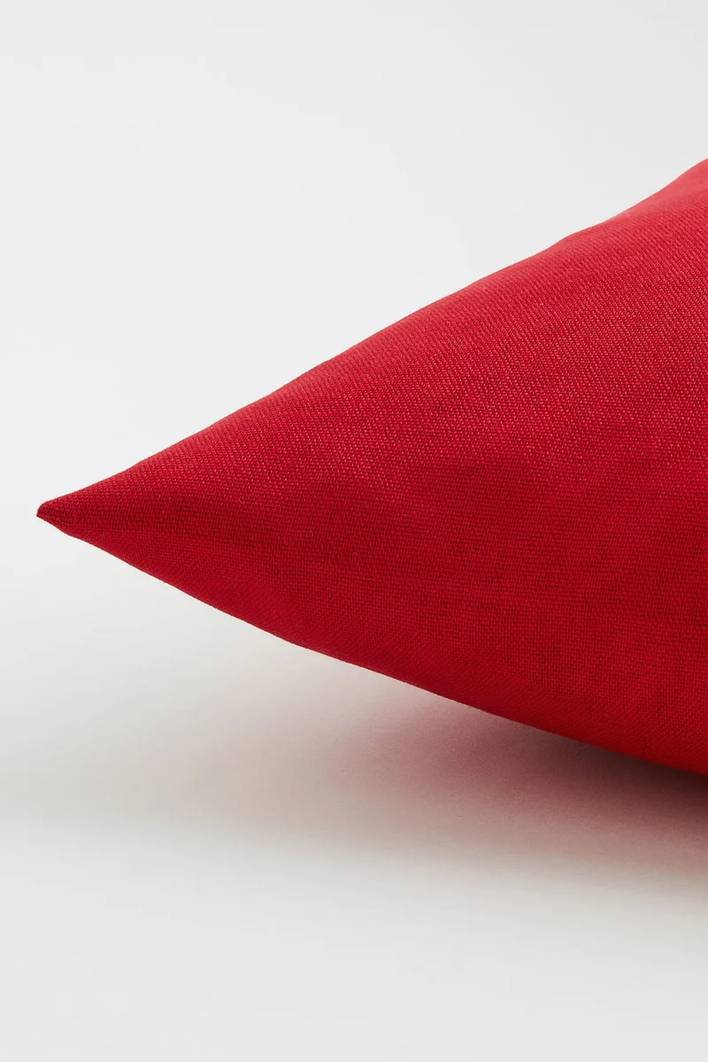 H&M Cotton canvas cushion cover