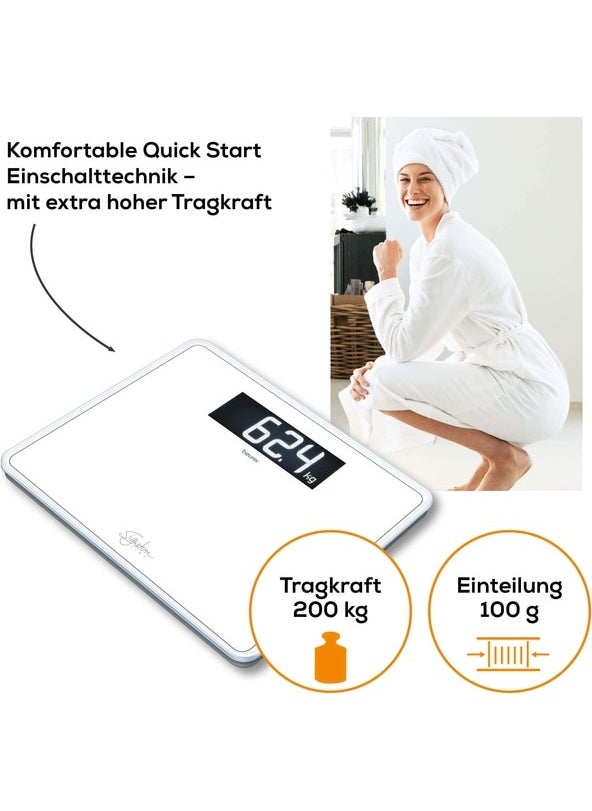 Beurer - Gs 410 Signatureline White Digital Scale - Image 1