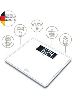 Beurer Gs 410 Signatureline White Digital Scale  - Image 4