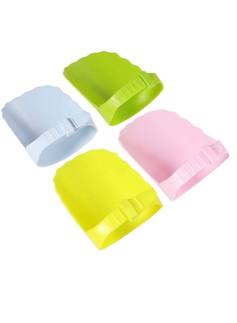 Captaintech Faucet Extender for Kid, Sink Faucet Extender for Toddler Hand, Wash Helper Bathroom Sink for Babies and Children Fun Hand-Washing Adjustable Safety Tap Guide 4 Pcs - Image 1