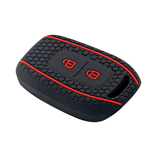 CARMATE Silicone Car Key Cover KC-17 Fit for ( Duster, Kwid, Triber, Redi-Go )-Black - Image 2