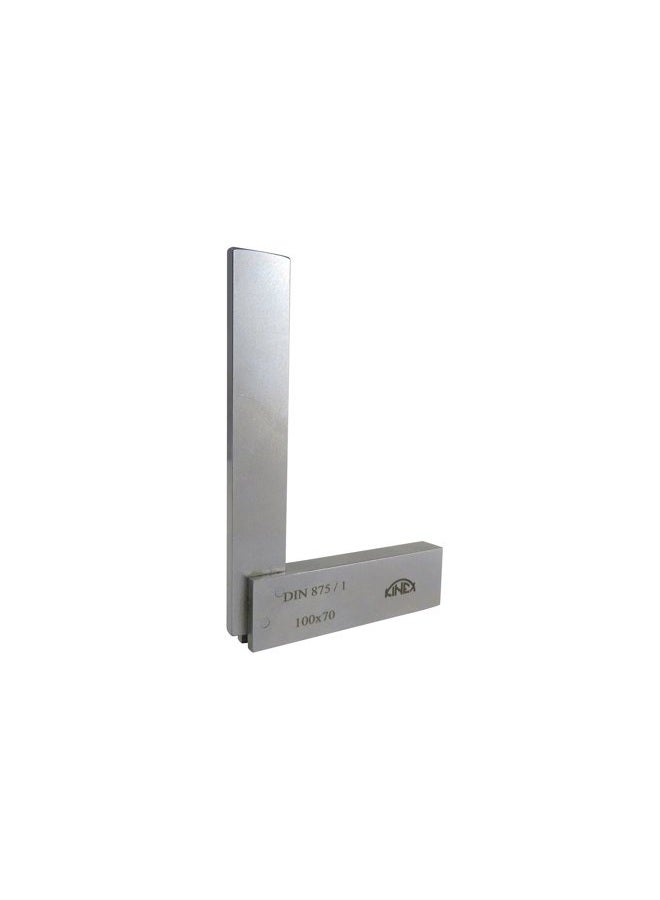 Kinex 4026-12-010 Solid Machinist Square 4" x 2-3/4" (100 x 70 mm) DIN 875/1 (Square w/in 14 microns or 0.0005) - Image 1