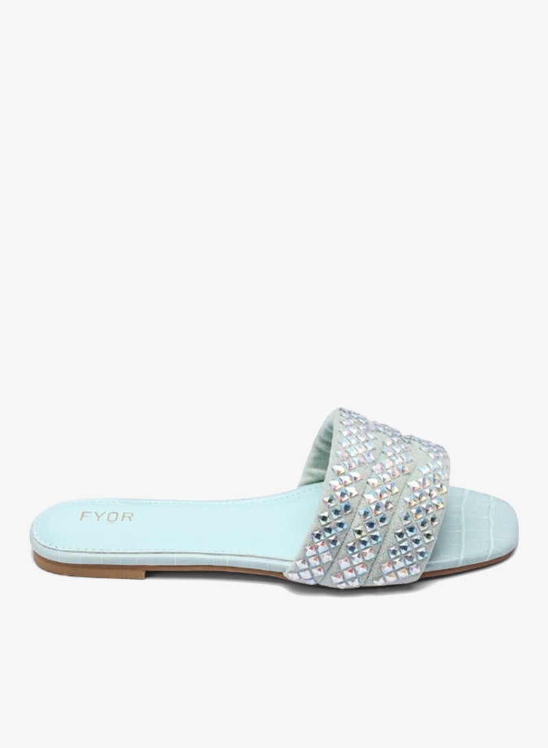 FYOR Embellished Flat Sandal MY 239 - Image 1