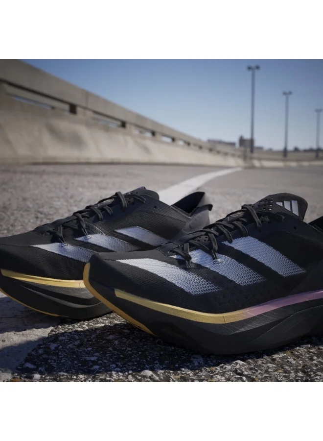 Adidas Adidas Adizero Adios Pro 3 M Black Running Shoes For Unisex 3.5