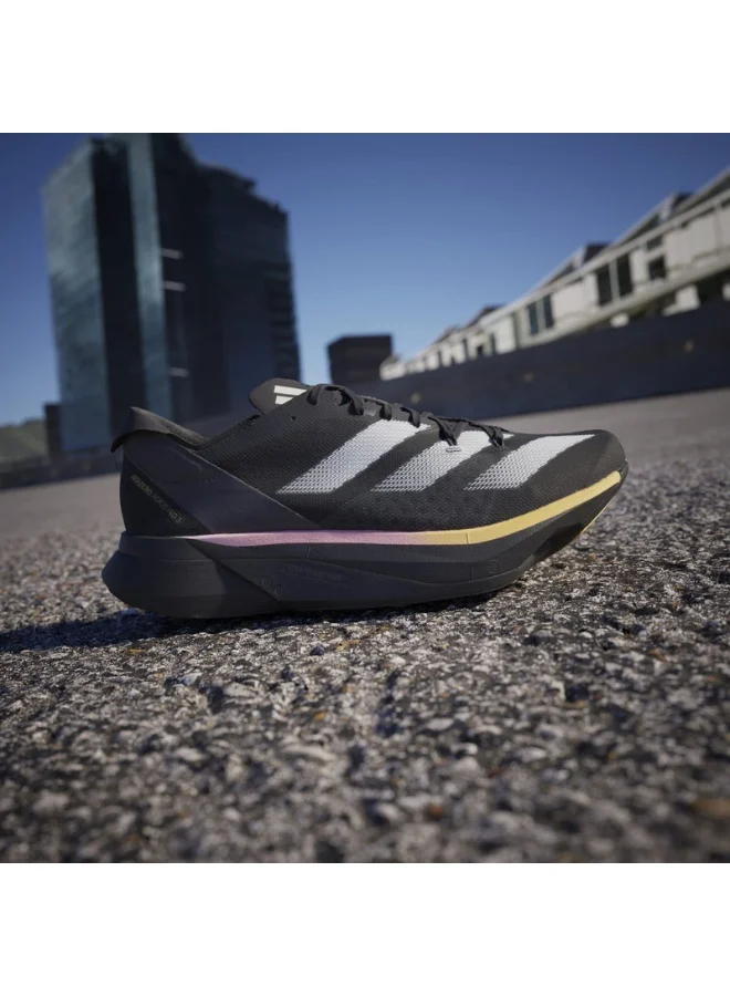 Adidas Adidas Adizero Adios Pro 3 M Black Running Shoes For Unisex 3.5