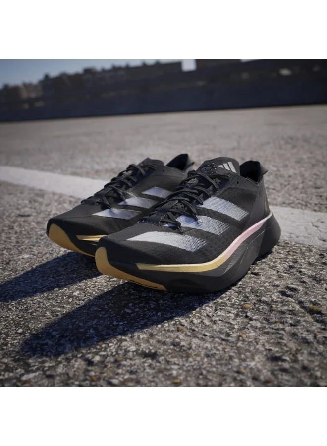 Adidas Adidas Adizero Adios Pro 3 M Black Running Shoes For Unisex 3.5