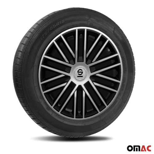 Sparco Set Wheel Covers Bergamo 14-inch Silver/Black - Image 5