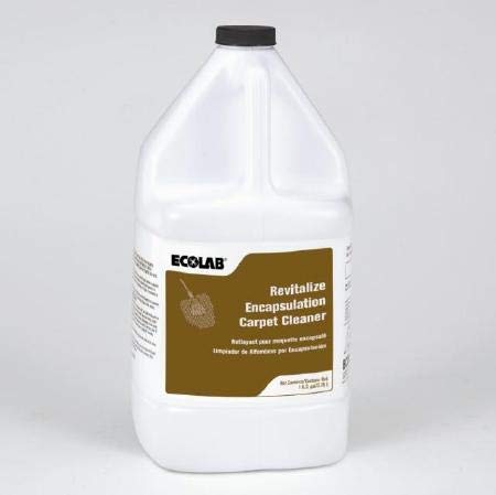ECOLAB 6195099 ENCAPSULATION CARPET CLEANER  Revitalize  One 1 Gallon 378 L Resealable Bottle per ORDER