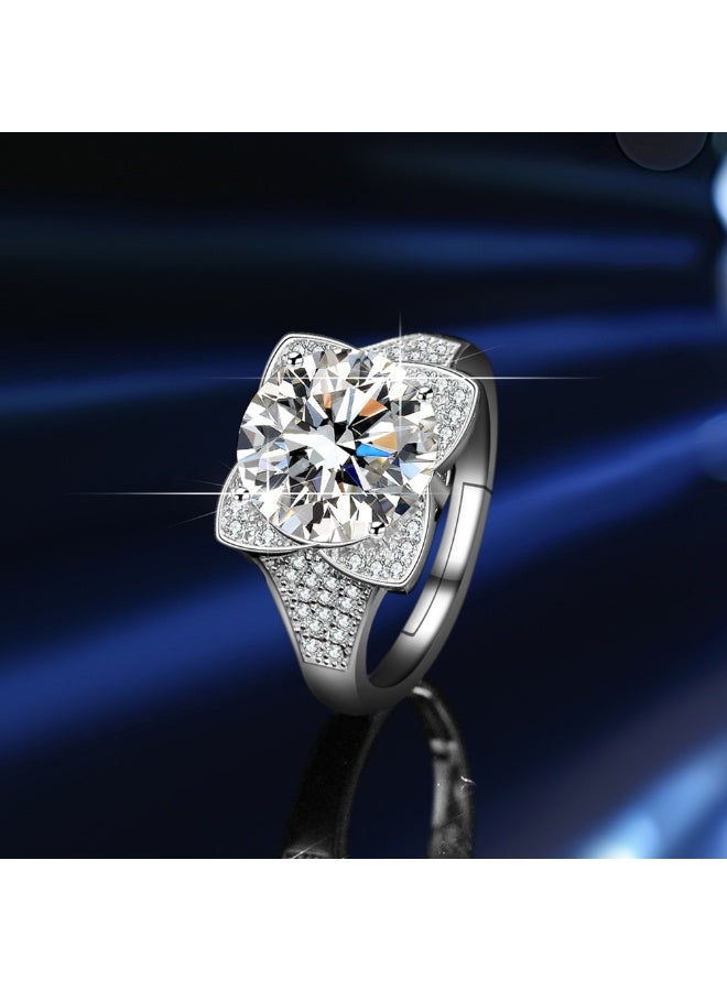 KUYING Fashion Niche High-End Personalized Adjustable Ring  - Image 1