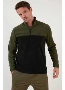 Buratti Regular Fit Zippered Stand Collar Winter Fleece Men's Fleece 5906016  - Image 1