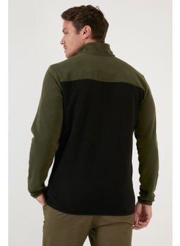 Buratti Regular Fit Zippered Stand Collar Winter Fleece Men's Fleece 5906016  - Image 5