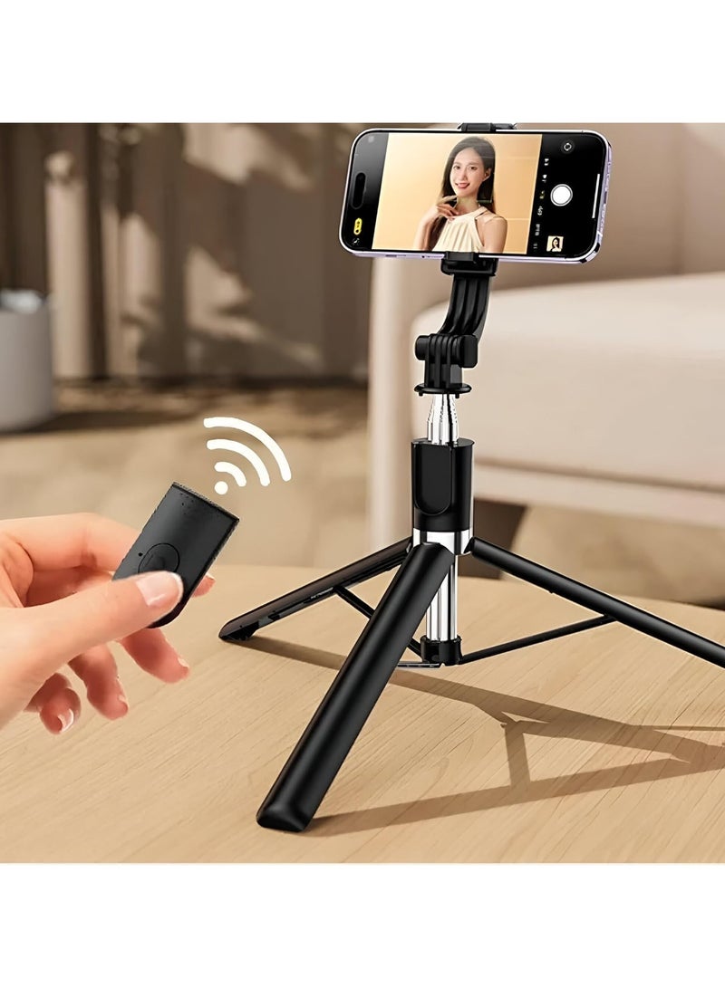 Bluetooth Selfie Stick With Remote Control and Convert to Tripod Holder Stand - Image 3