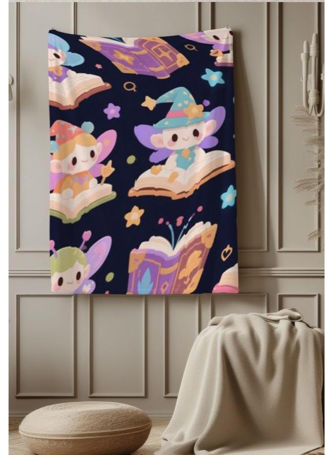 عام بطانية رقيقة من الفانيلا الكرتونية للأطفال والرضع (دافئة ومريحة، ومناسبة للنوم والألعاب) 70 سم * 100 سم - Image 4