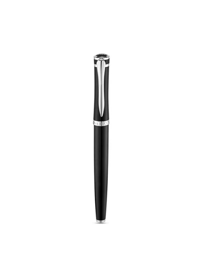 نينا ريتشي Eclypse Capped Rollerball Pen, Black Ink