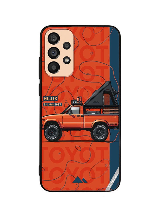 VR CREATIVE Protective Case Cover For Samsung Galaxy A33 5G Hilux 3Rd Generation 1983 Truck Design Design Multicolour - Image 1