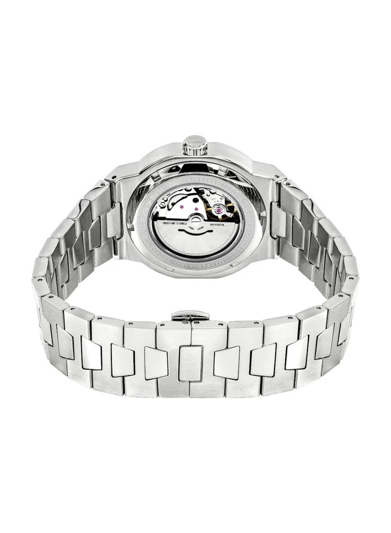 Rotary  Men's Regent Automatic Watch, 40 mm, Black Dial, Stainless Steel Bracelet for Men | Best Price UAE
