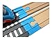TrainLabcom Adapters Compatible with Thomas Friends Trackmaster Gray 2014 and Wooden Railway Tracks Essential Trackmaster and Wooden Track Accessories 2pc Light Blue - Image 3