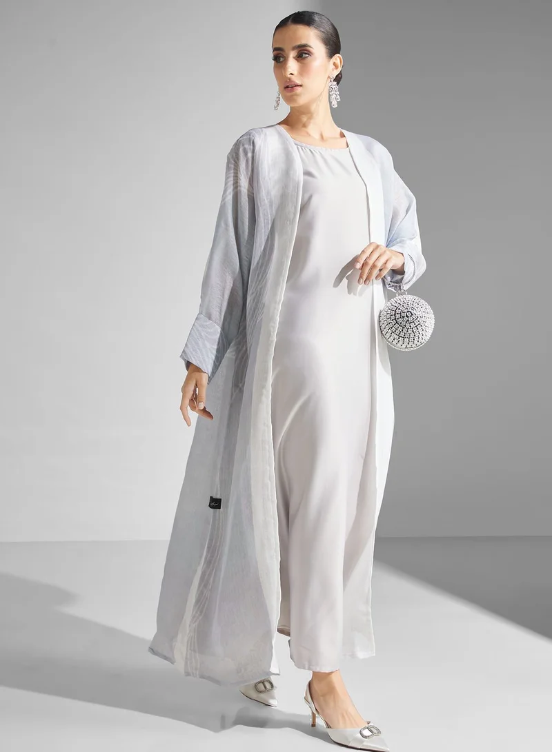 Meem by Mariyah Embellished Abaya