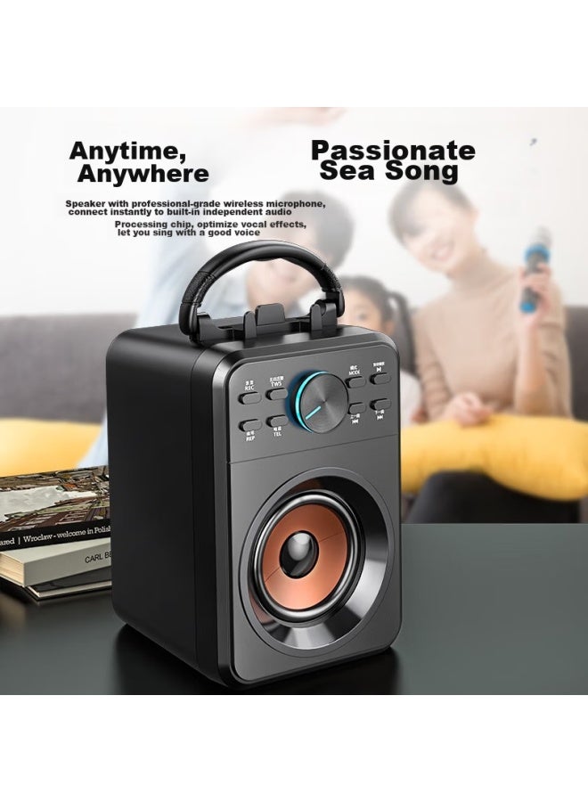 SADA Bluetooth Speaker, Wireless Outdoor Speaker, Square Dance, High Volume, Small Home Use, Payment Collection, Portable Amplifier, Street Vending, Loudspeaker, Broadcasting X1 - Image 5