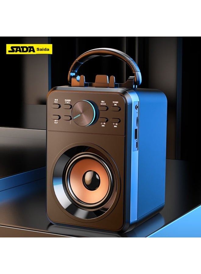 SADA Bluetooth Speaker, Wireless Outdoor Speaker, Square Dance, High Volume, Small Home Use, Payment Collection, Portable Amplifier, Street Vending, Loudspeaker, Broadcasting X1 - Image 1