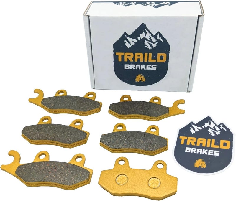 Traild Can Am Commander 1000 R Ceramic Brake Pad Set (2011-2018) - Image 1