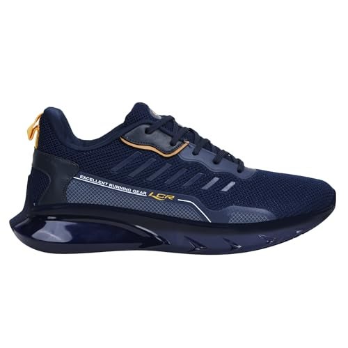 Lancer Mens ENERGY-30NBL-MSTD Navy Running Shoe - 6 UK - Image 2