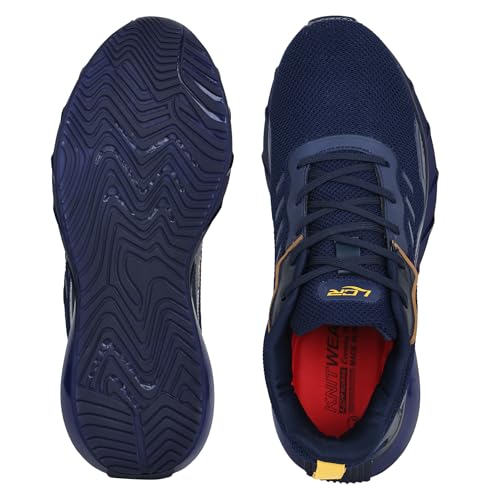 Lancer Mens ENERGY-30NBL-MSTD Navy Running Shoe - 6 UK - Image 4