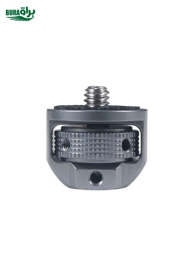 Camera Conversion Screw 1/4 Inch  Adapter for DJI Pocket2 /Insta360 ONE X2(Titanium)