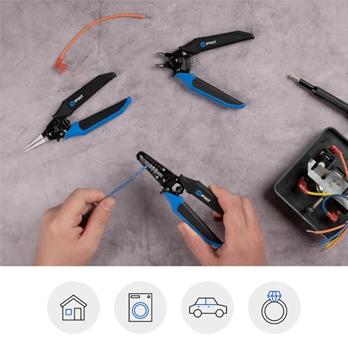 iFixit Mandible 3-Piece Plier Set - for Electronics and Household DIY Repair - Image 4