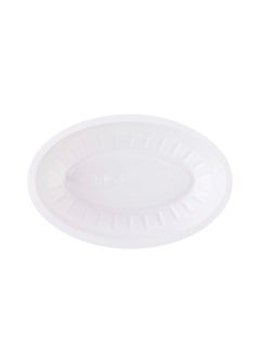 3P 250 1/2" Oval Plastic Plates  - Image 3