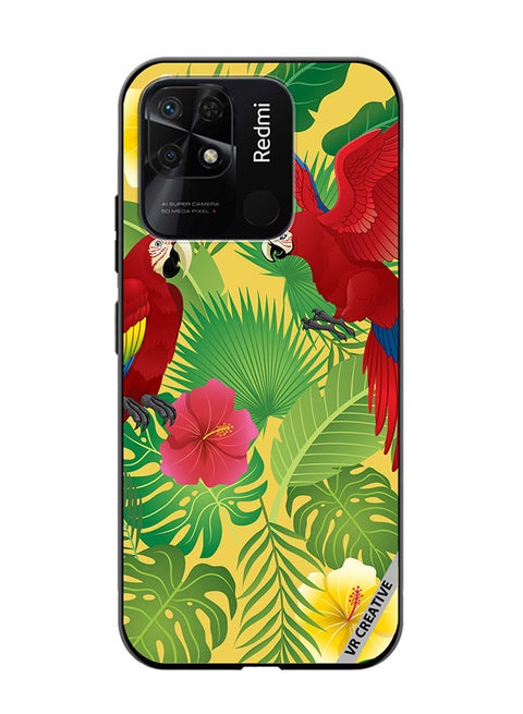 Protective Case Cover For Xiaomi Redmi 10C Parrot In Jungle Design Multicolour